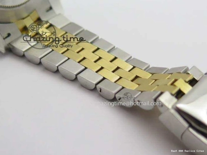 Best AAA Replica Sites On Dial Noob Silver Jubilee YG 126303 A 41mm Wrapped 1:1 Compact SS YG 3764 Bracelet Best Edition DateJust 0116